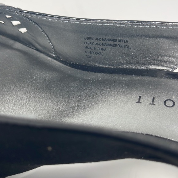 Karen Scott Womens Brooke Faux Suede Slingback Pumps Size 7.5W - Picture 12 of 13